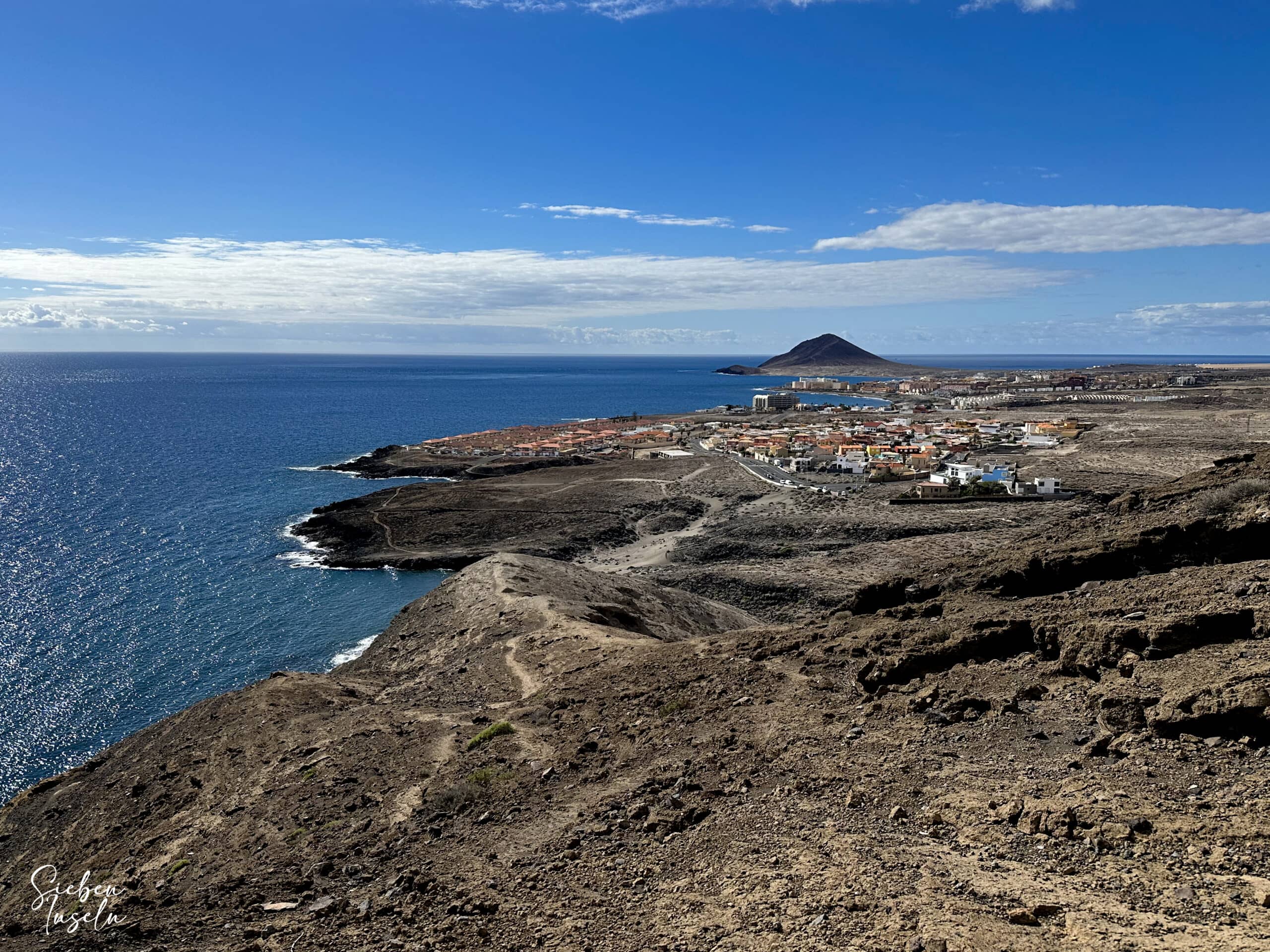 Vista desde la Montaña Pelada hacia El Médano