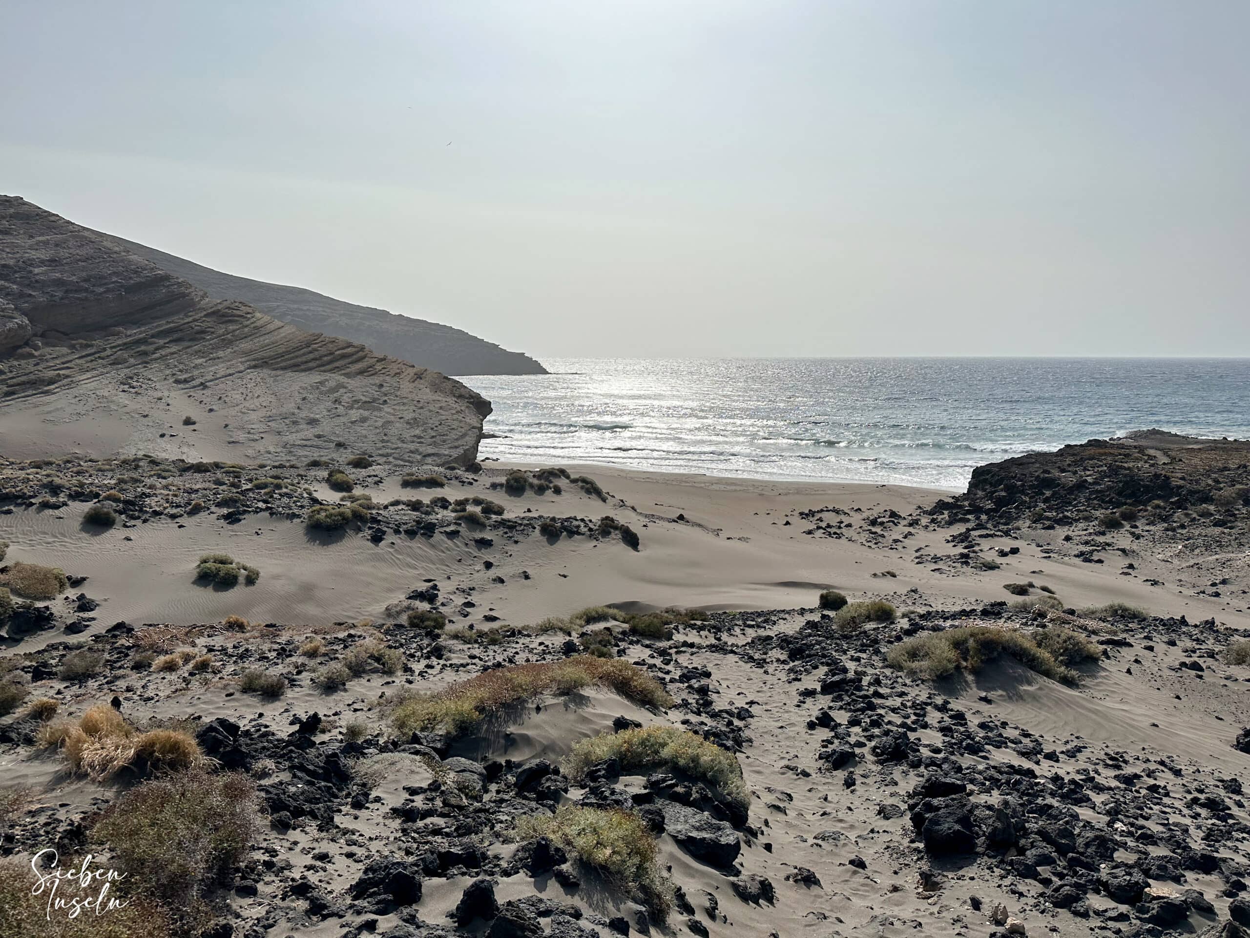 Strand bei der Montaña Pelada