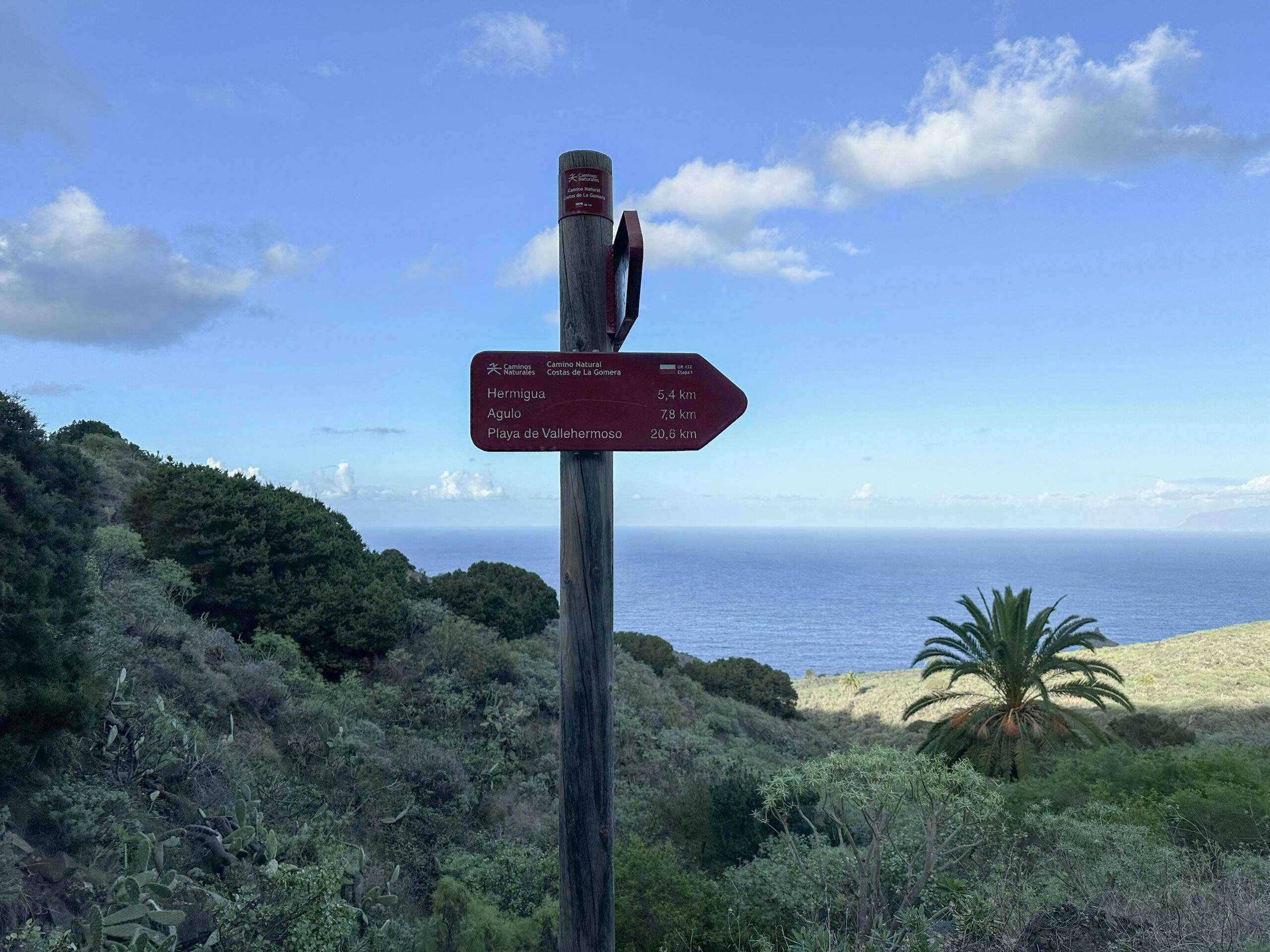 Signposting for the GR-132 long-distance hiking trail