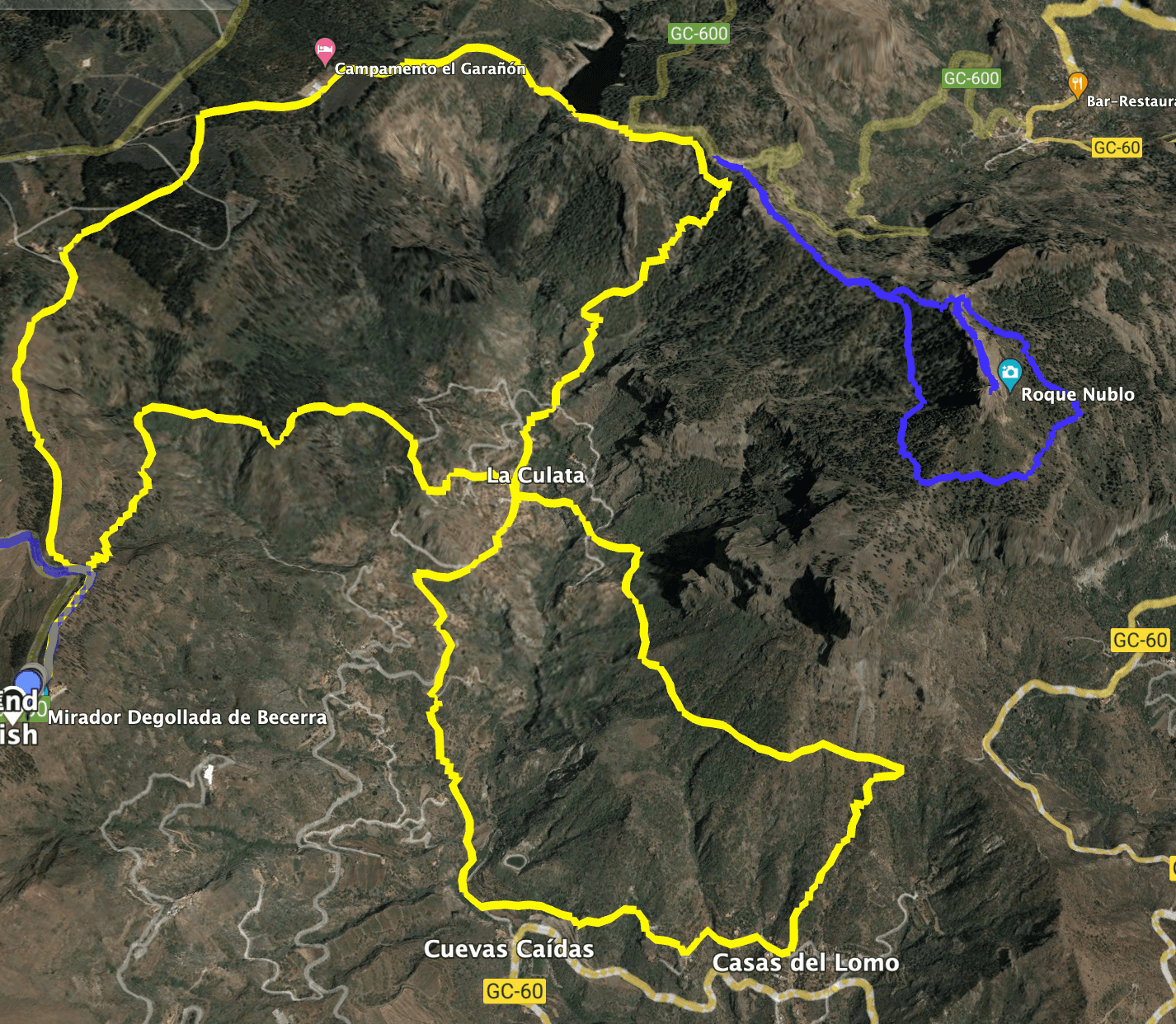 Ruta de senderismo alrededor de La Culata y el vecino Roque Nublo Tour