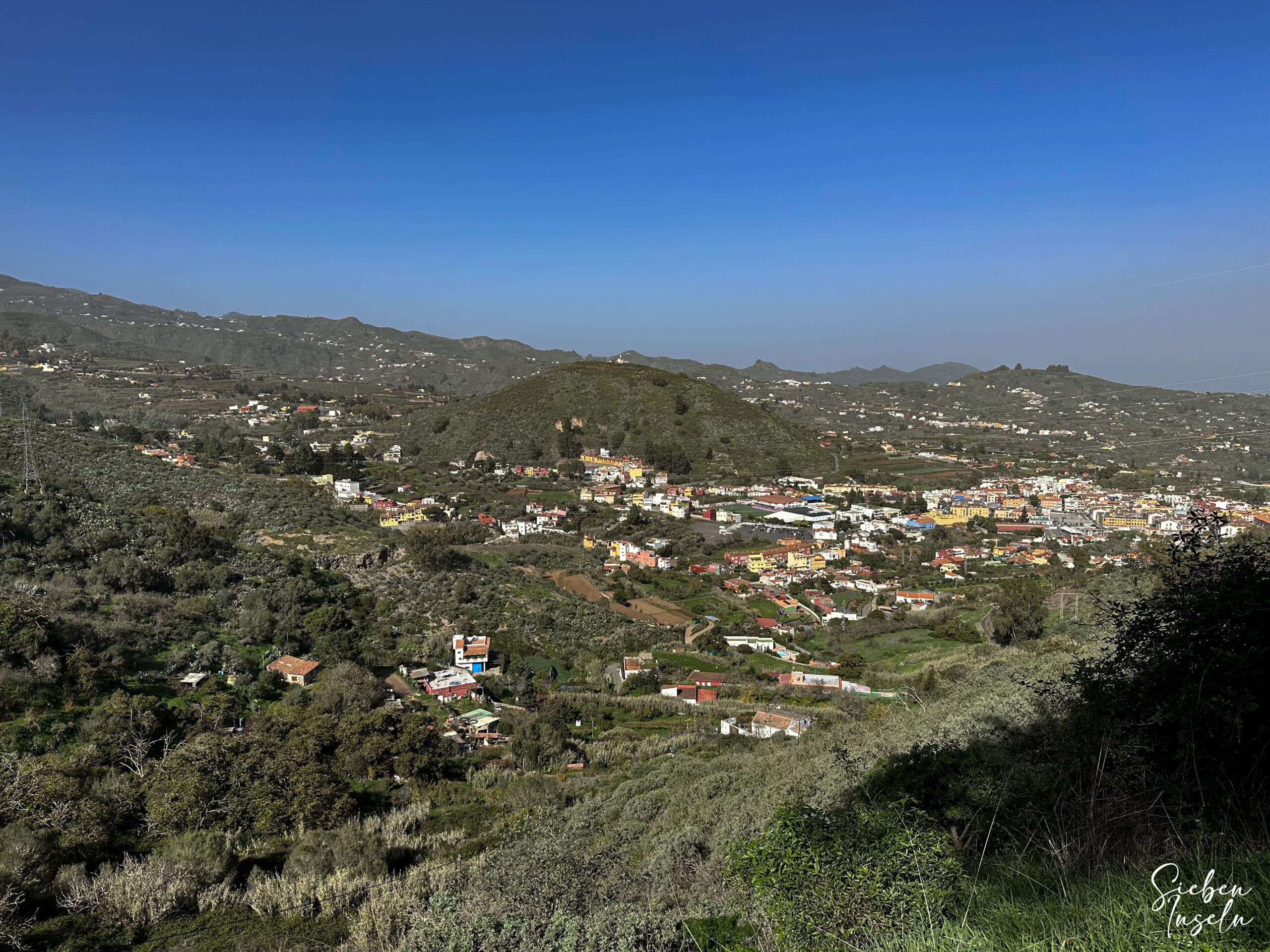 View of Vega de San Mateo from above