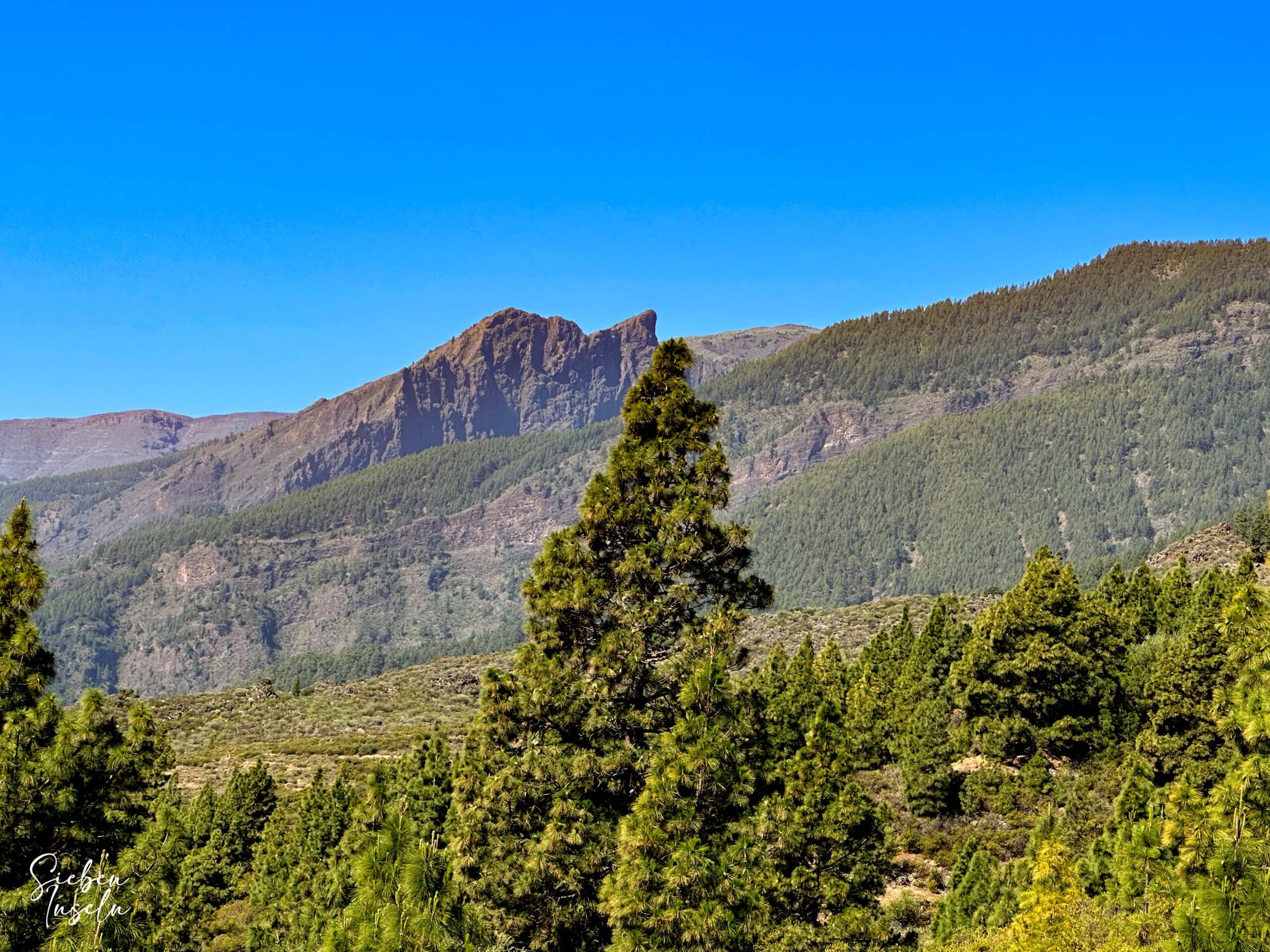 Vista desde la ruta de Los Brezos hacia el Pico de Marcial