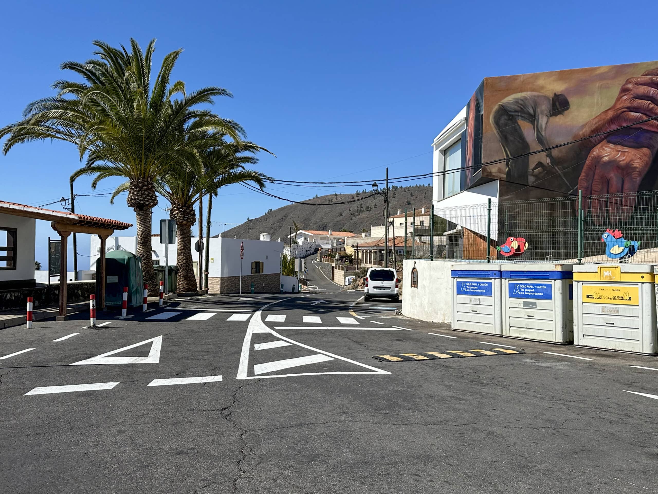 Starting point Vera de Erques bus stop