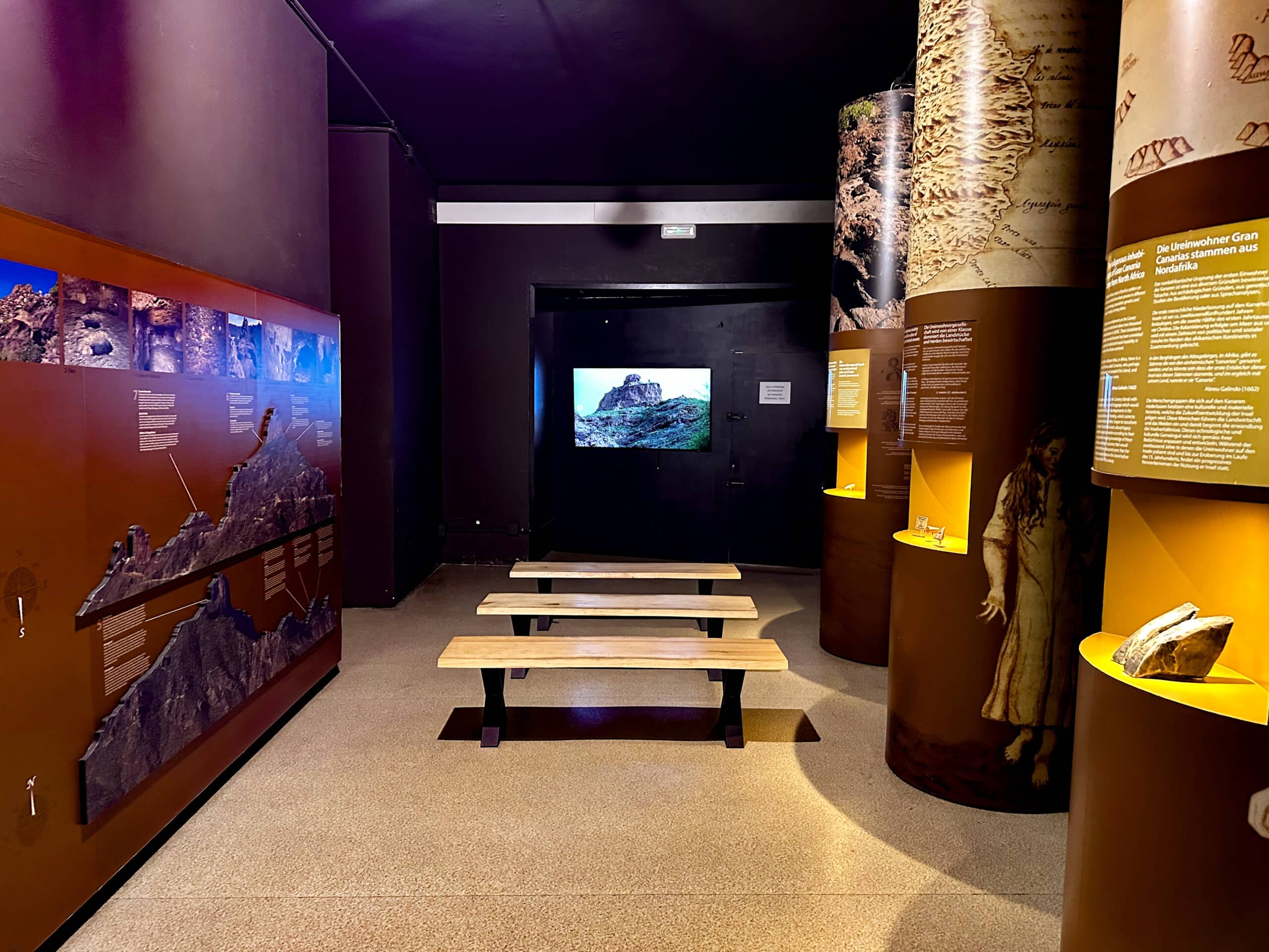 Interpretation centre at Roque Bentayga