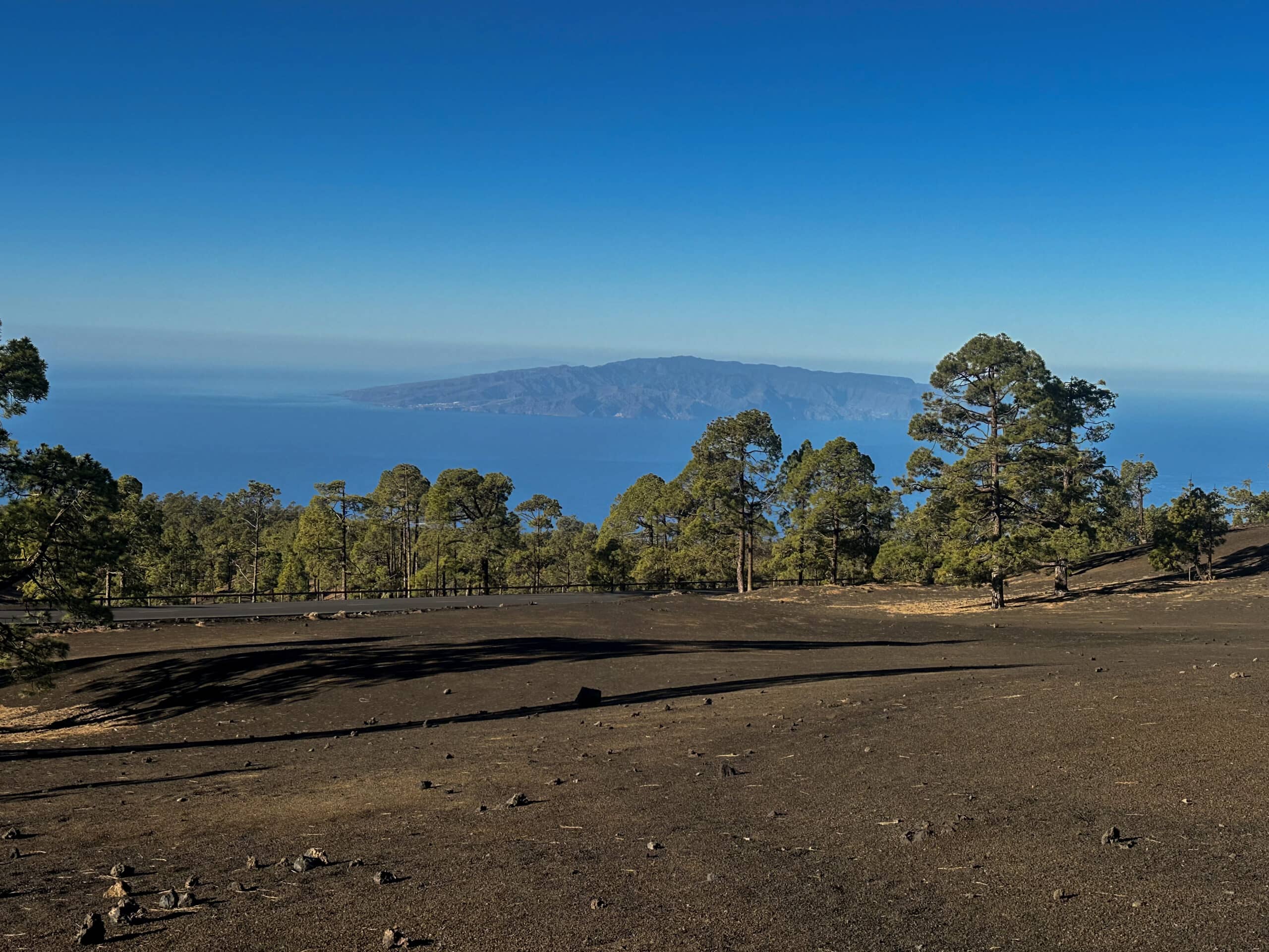 Blick vom Abstiegsweg mit fantastischen Aussichten